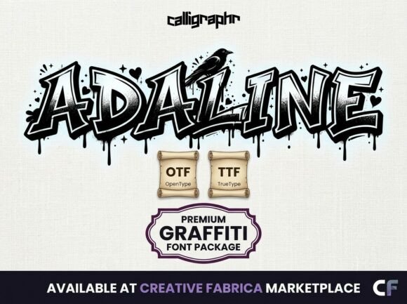 Adaline: The All-Caps Display Typeface for Bold Statements