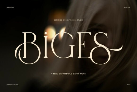 Biges: The Serif Font That Brings Soft Elegance to Bold Ideas
