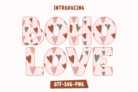 Boho Love: The Quirky Font Your Creative Projects Need