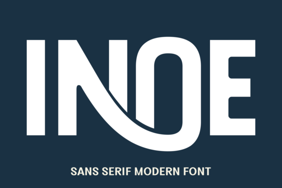 Inoe: The Modern Typeface Built for Bold Statements