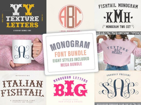Monogram Bundle: The Ultimate Typography Toolkit for Creators