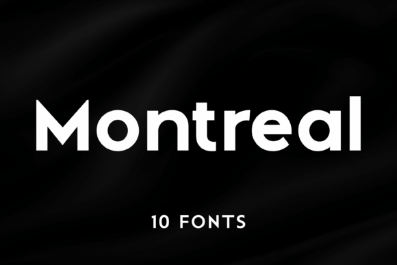 Montreal: A Geometric Sans Serif for Modern Brands
