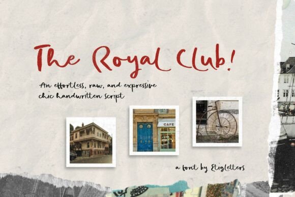 Parisian Elegance in Your Hands: The Royal Club Font