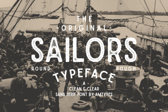 Sailors: A Versatile Sans Serif Font for Modern & Vintage Design