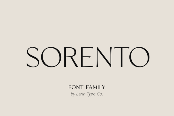 Sorento Regular: Where Timeless Elegance Meets Modern Clarity