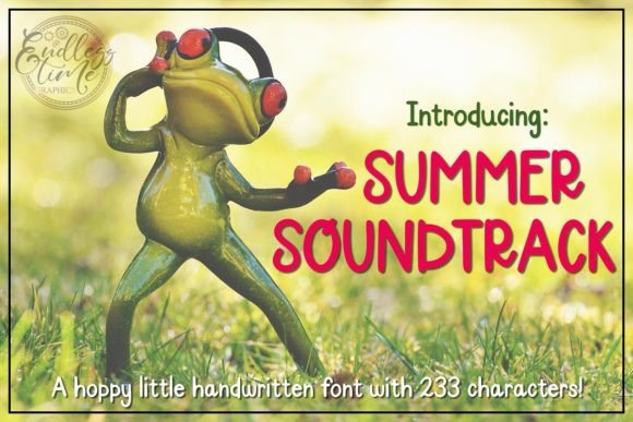 Summer Soundtrack: The Handwritten Font That Feels Like a Sunny Day