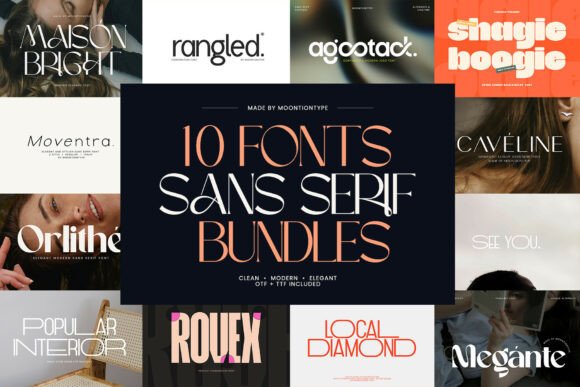 The Modern Sans Serif Bundle: A Designer's Toolkit for Timeless Style